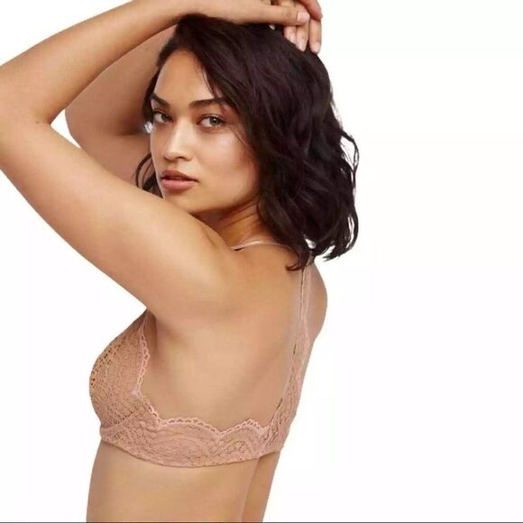 Free People Intimately Slow Dance Underwire Bra in Nude 32A $38 - Picture 3 of 3